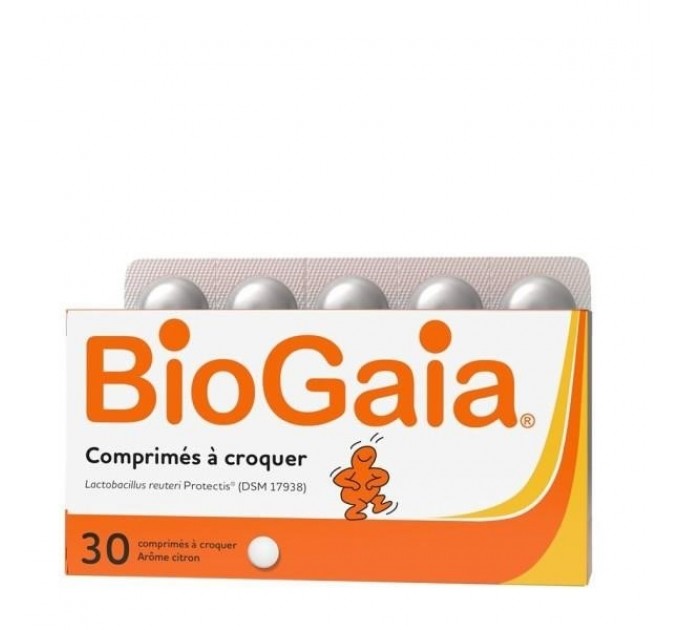 Биогая пробиотик 30 жевательных таблеток