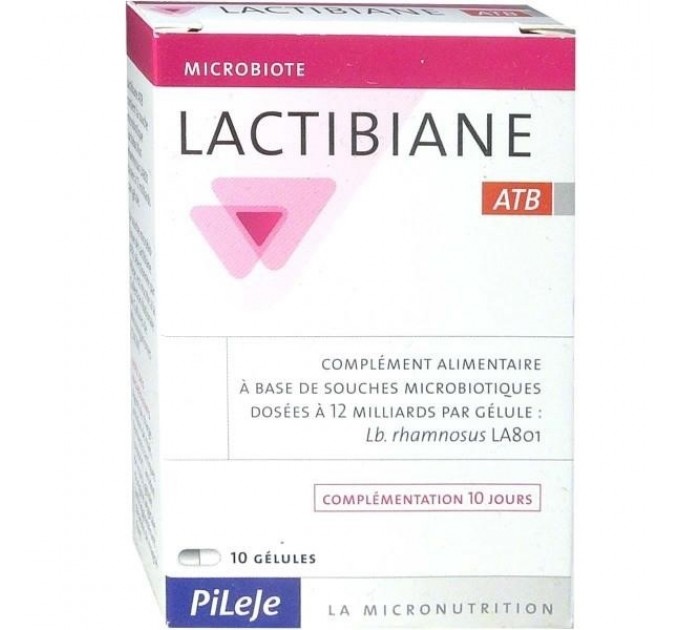 Pileje Lactibiane Atb 10 капсул