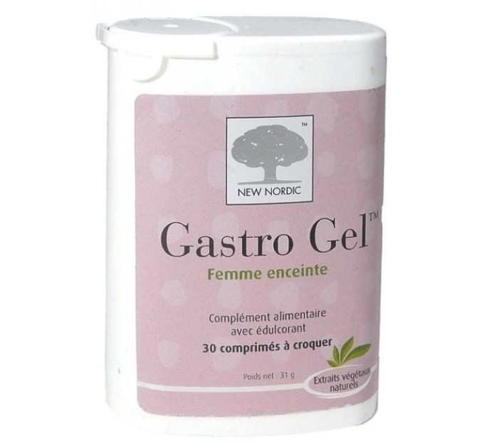 New Nordic Gastro Gel для беременных 30 жевательных таблеток