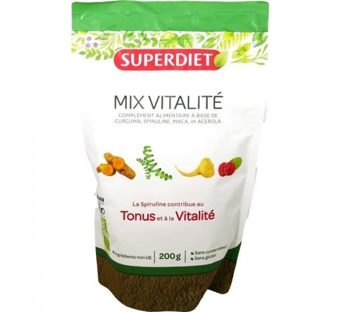 Superdiet Mix Vitalite Tonus & Amp; Виталите 200 G Bio
