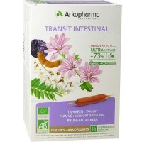 Средство от кишечных расстройств Arkopharma Intestinal Transit 20 флаконов по 10 мл