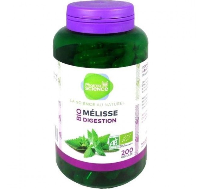 Pharmascience Organic Melisse 200 капсул