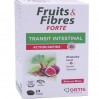 Фрукты и фрукты Прочные кишечные транзитные волокна, 24 капсулы