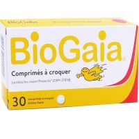 Лактобактерии для детей Biogaia 30 клубничных жевательных таблеток