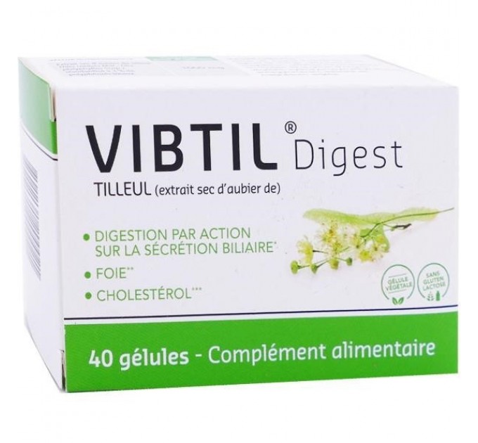 Vibtil Digest Lime Tree 40 капсул