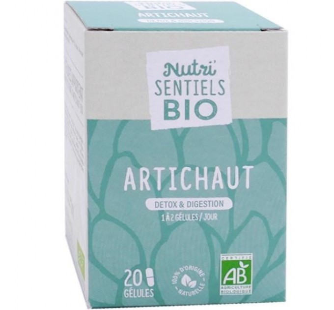 Nutri Sentiels Bio Artichoke Detox Digestion 20 капсул