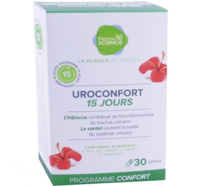 Pharmascience Uroconfort 15 дней 30 капсул