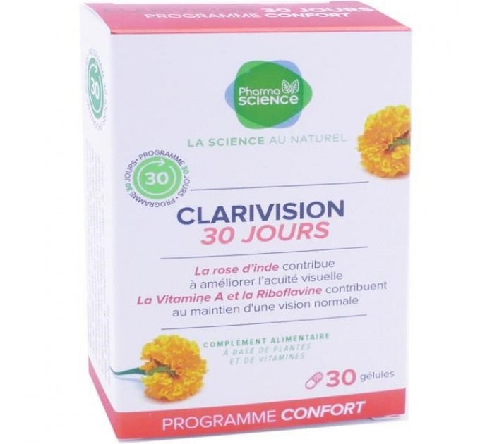 Pharmascience Clarivision 30 капсул