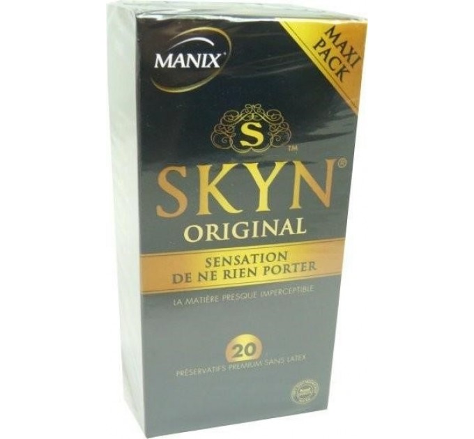 Оригинальный макси-пакет Manix Skyn в коробке из 20 шт.