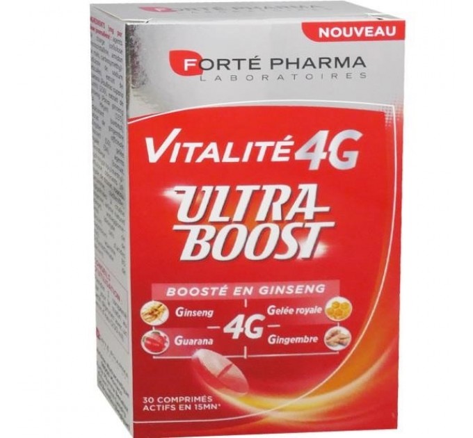 Forte Pharma Vitalite 4G Ultra Boost 30 таблеток