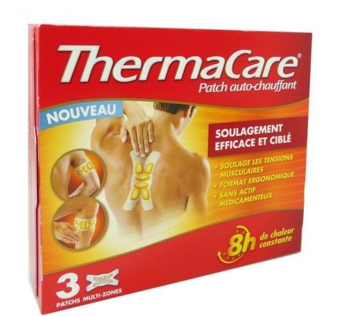 Многозонный самонагревающийся патч Thermacare X3