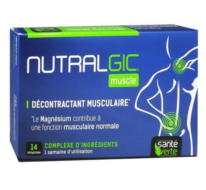 Nutralgic Muscle Decontract Muscle 14 таблеток