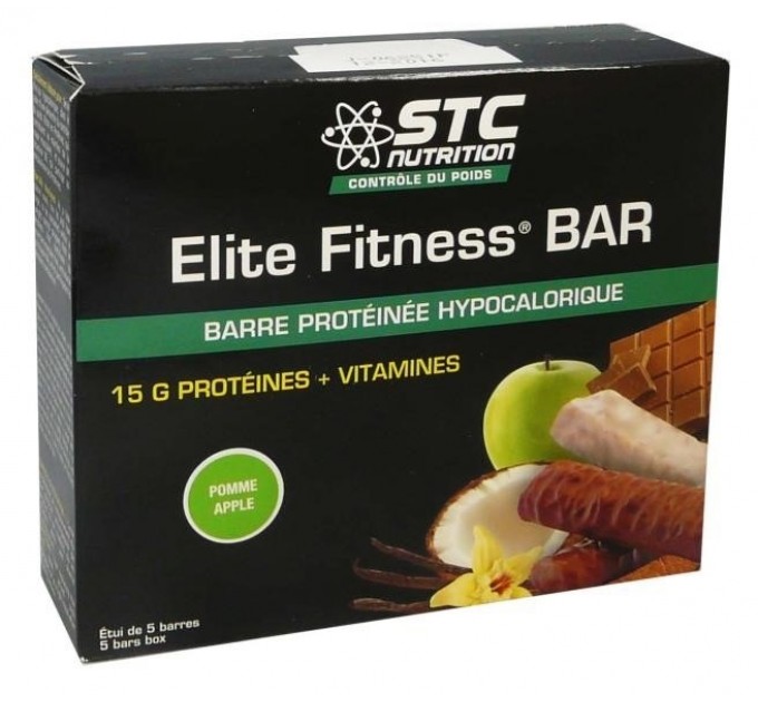 Фитнес-бар Stc Nurition Elite Apple 5X45G