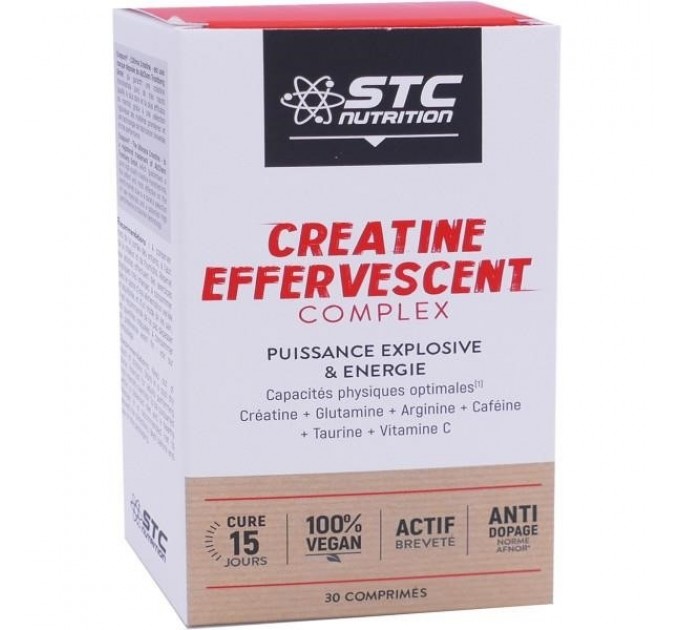 STC креатин шипучий комплекс 30 таблеток