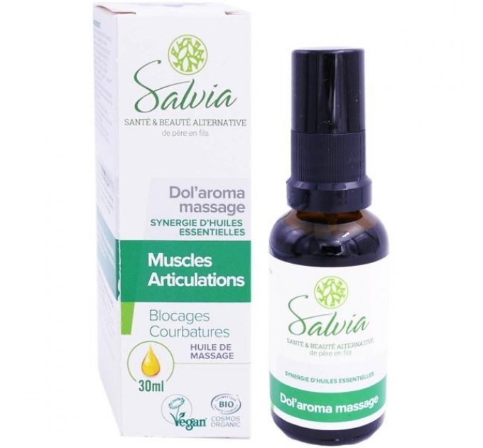 Salvia dol'aroma масло для мышц суставов органическое массажное 30мл