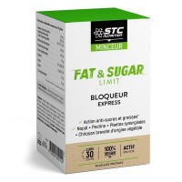 Блокатор сахара STC Minceur Fat & Sugar BLOQUEUR Express 90 капсул
