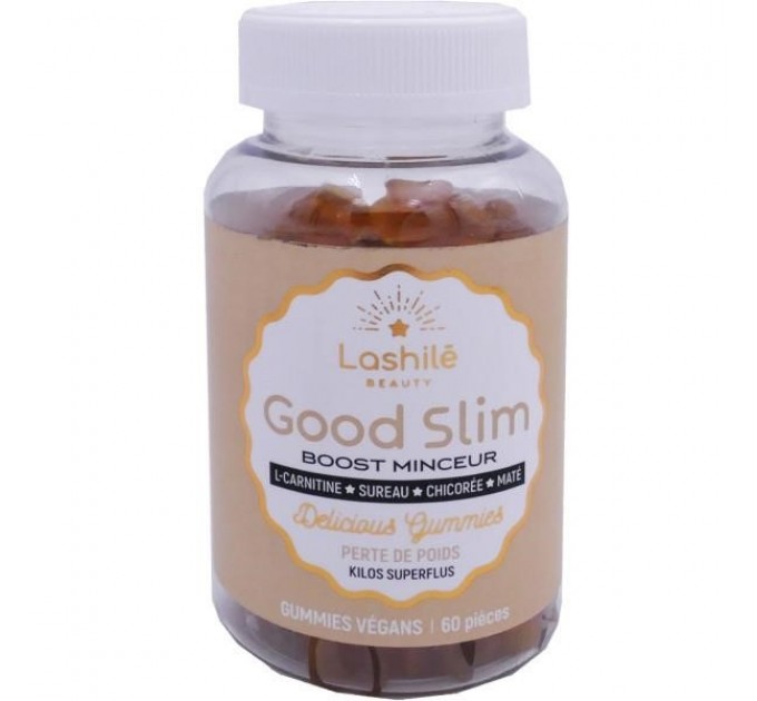 Lashile good slim для похудения 60 жевательных конфет