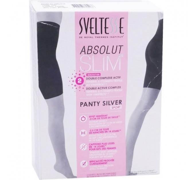 Slender absolut slim panty silver xxl стул