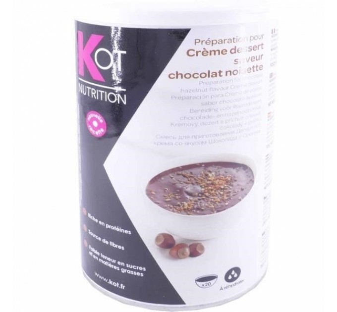 Kot nutrition шоколадный десертный крем со вкусом лесного ореха 400г
