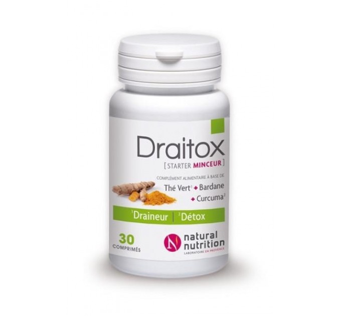 Натуральное питание draitox starter для похудения 30 таблеток