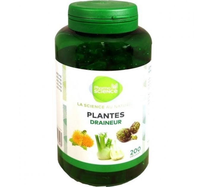 Органические дренажные растения pharmascience 200 капсул