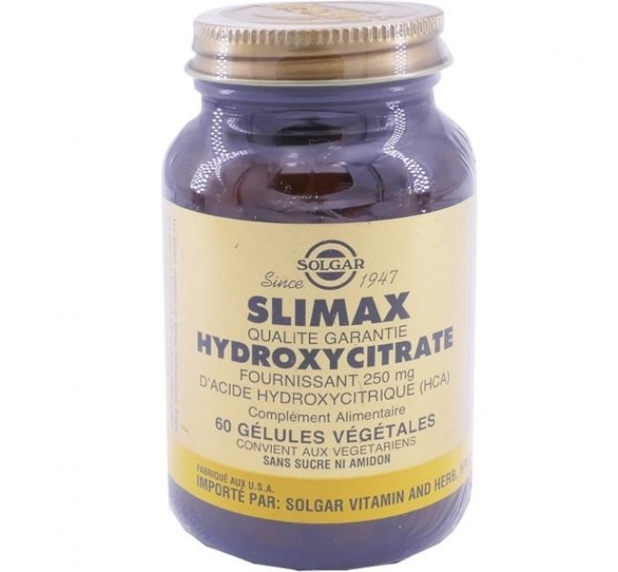 Solgar slimax гидроксицитрат 60 капсул