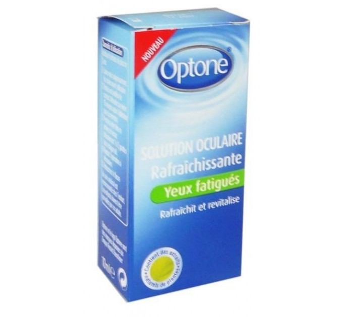Optone увлажняющий раствор для усталых глаз 10 мл