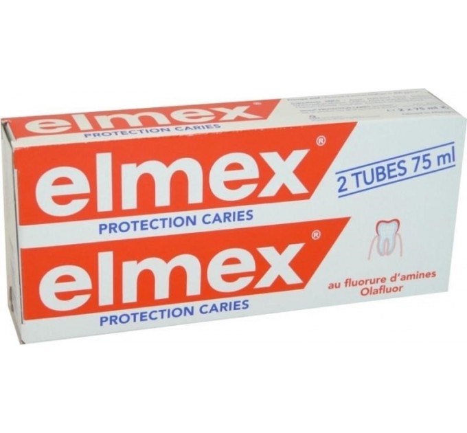 Набор для защиты от кариеса ELMEX из 2 тюбиков по 75 мл