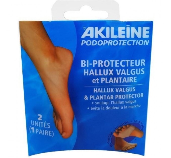 Защитный протектор при вальгусе стопы Akileine Bi-Protecteur Hallux 1 пара