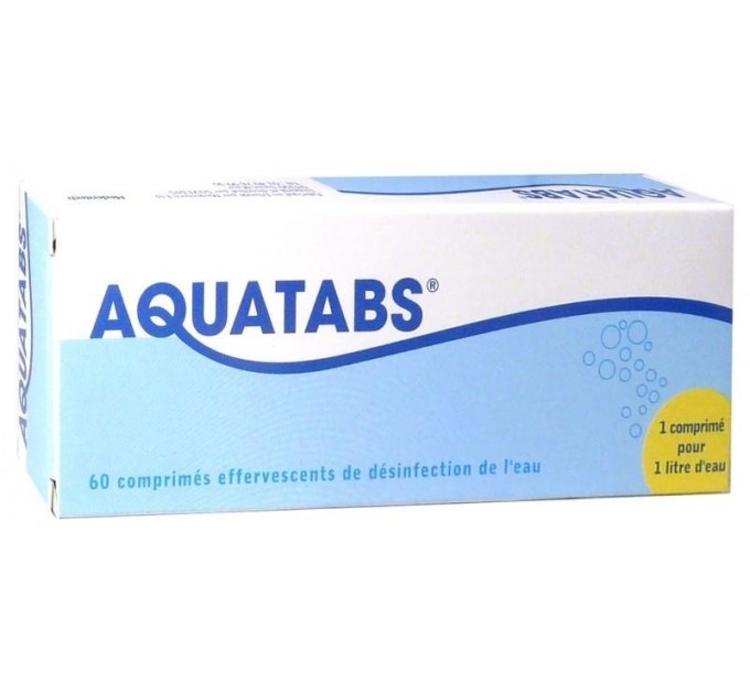 Средство для дезинфекции воды Aquatabs 60 таблеток 