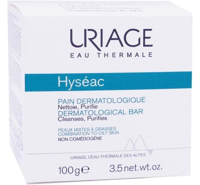 Дерматологический батончик uriage hyseac 100г