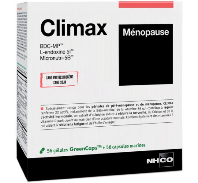 Капсулы при климаксе и менопаузе Climax NHCO Nutrition 56+56 капсул