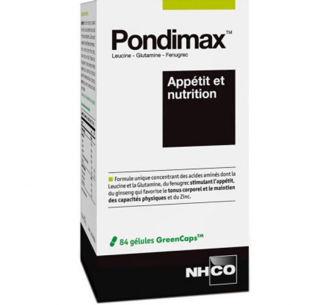 Капсулы для повышения аппетита Nhco nutrition pondimax 84 капсулы
