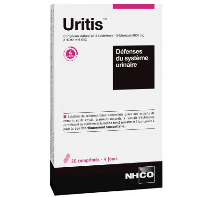 Капсулы NHCO Nutrition Uritis для мочеполовой системы 20 капсул
