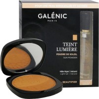 Пудра для загара galenic skin lumiere 9,5 г + бесплатное сухое масло 15 мл