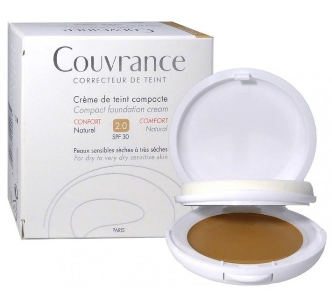 Крем для лица avene couvrance comfort 2.0, 10 г