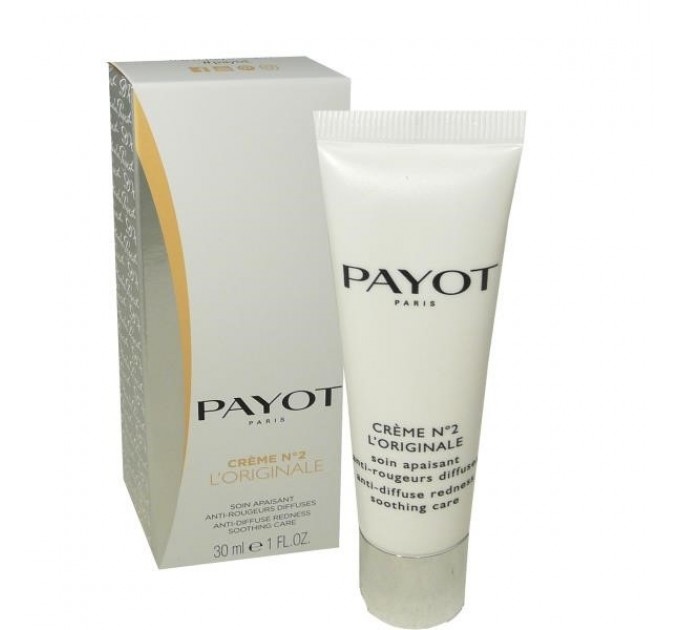 Payot cream n ° 2 оригинальный успокаивающий уход 30 мл против диффузного покраснения