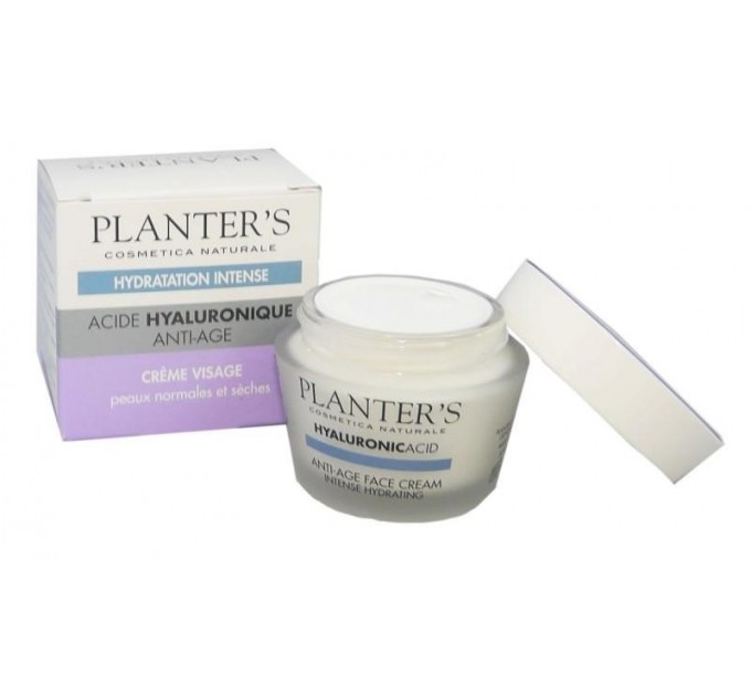 Planter's a. гиалуроновая кислота против старения для нормальной кожи и кожи; сухой 50мл