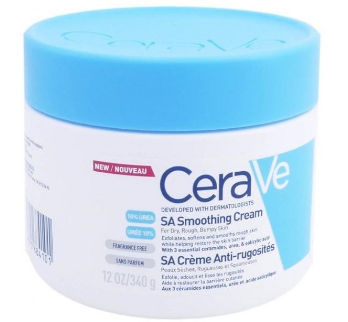 Крем против шероховатости для сухой кожи Cerave SA Anti-Roughness 340 грамм