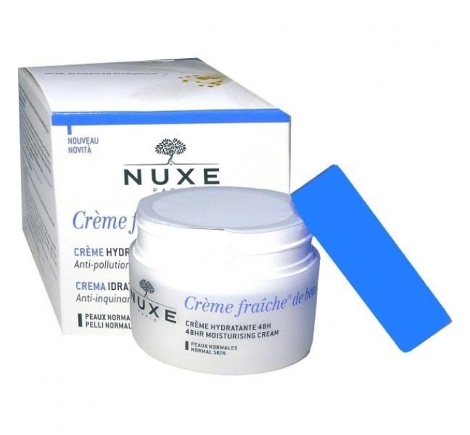 Nuxe creme fraiche de beaute увлажняющий крем 48ч 50мл