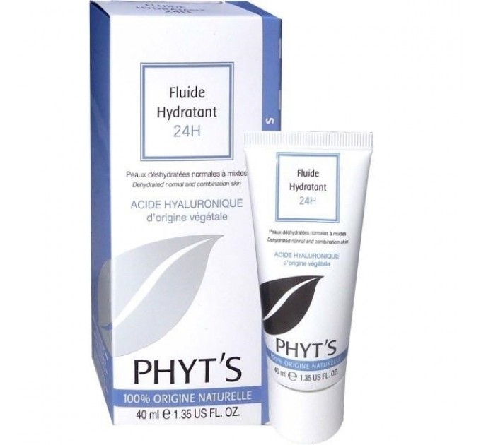 Phyt's 24h увлажняющий флюид для комбинированной кожи 40 мл