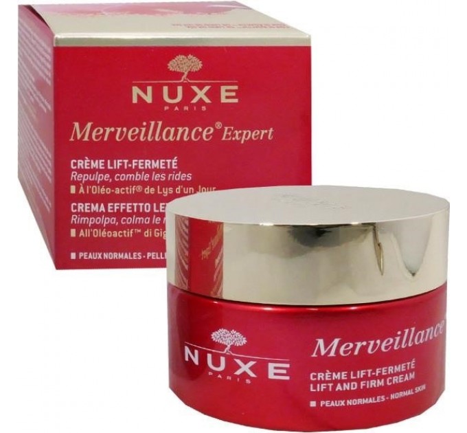 Nuxe merveillance expert укрепляющий лифтинг-крем 50 мл для нормальной кожи
