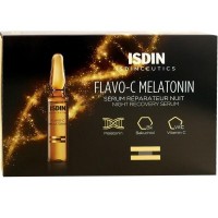 Ночная сыворотка с мелатонином Flavo C Melatonin ISDIN 10 флаконов по 2 мл