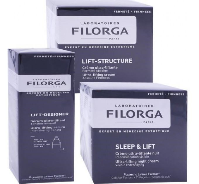 Набор Filorga крем Lift-Structure 50 мл + ночной крем Sleep&Lift 50 мл + сыворотка Lift-Designer 30 мл