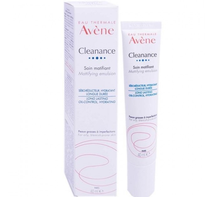 Матирующая процедура avene cleanance, 40 мл