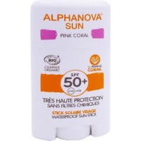 Палочка alphanova sun pink coral spf50, 12 г