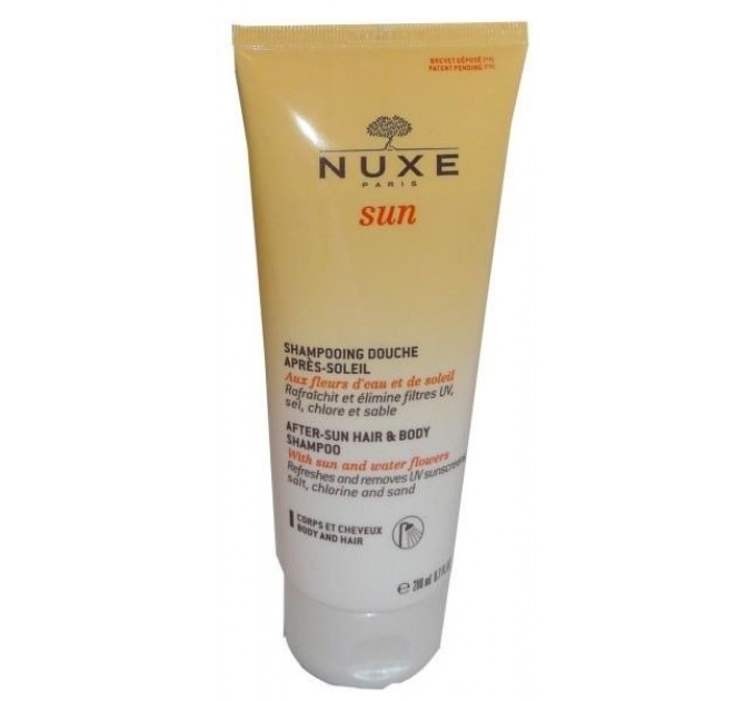 Шампунь для душа nuxe sun after-sun shower shampoo 200ml