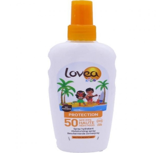 Lovea kids protection spf 50 водостойкость