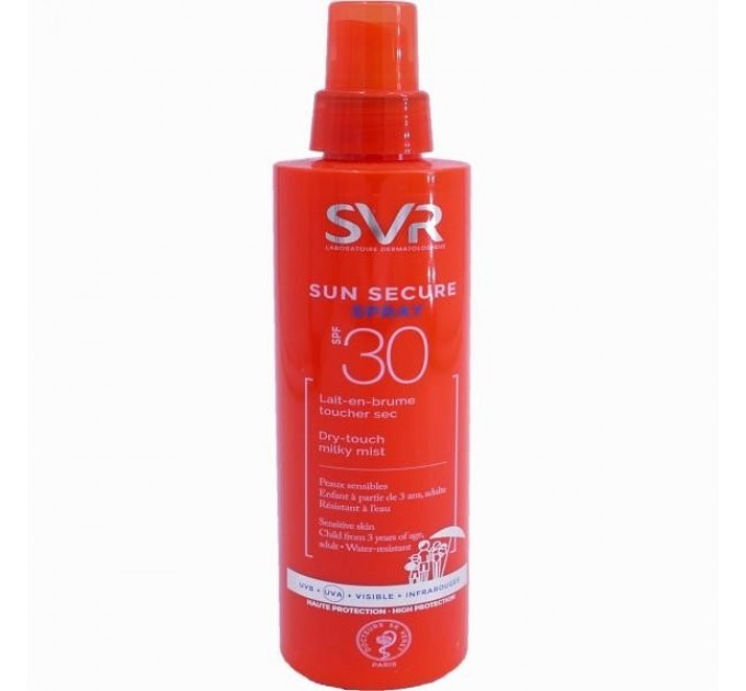 Svr sun secure спрей spf30 молочный туман 200 мл