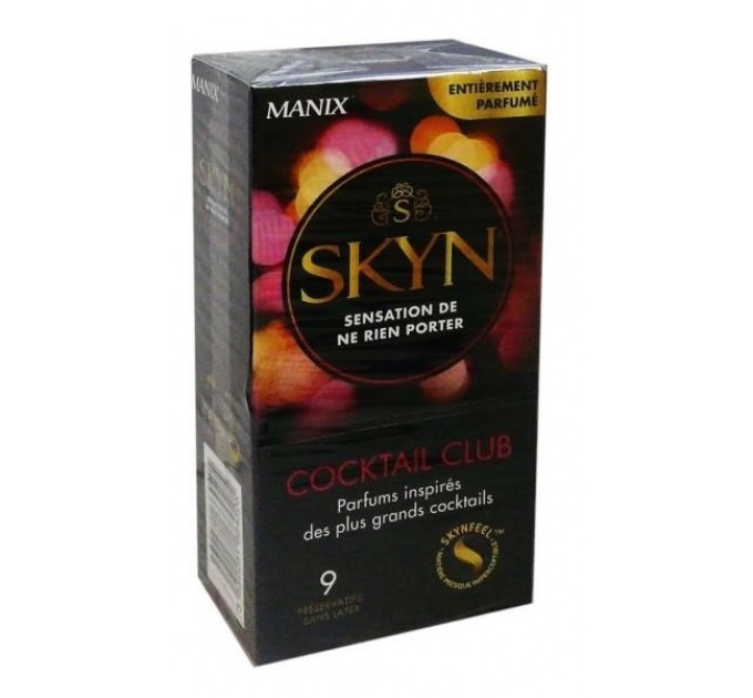 Презервативы manix skyn cocktail club x9